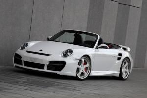 Porsche 911 Cabriolet Turbo Aerokit II by TechART 2010 года